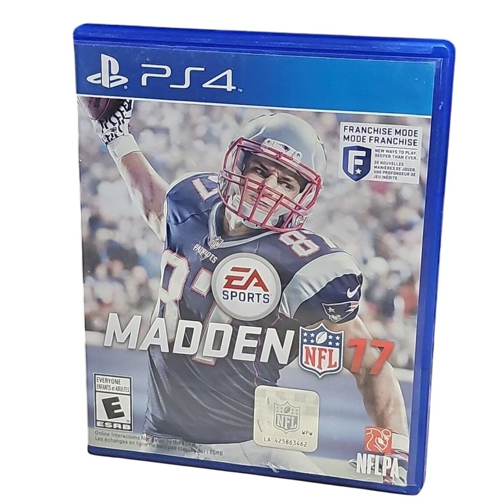 Madden‎ NFL 17 Sony PlayStation 4 PS4 Football Game EA Sports Rob Gronkowski